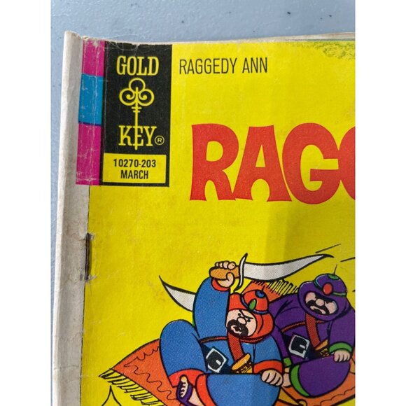 Gold Key Raggedy Ann And Andy Comic Issue #2 March 1972 Vintage Collectible - Picture 3 of 7